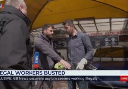 GB News – UK black economy uncovered as asylum seekers caught working in Aldershot