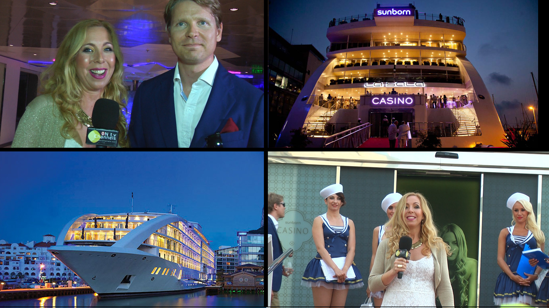 ONtv Channels – La Sala Gibraltar  Launch Party – Sunborn Yacht Hotel